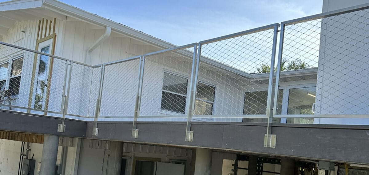 Jacob Mesh Railing Modular Railing System by Jakob - Jakob Latinoamerica