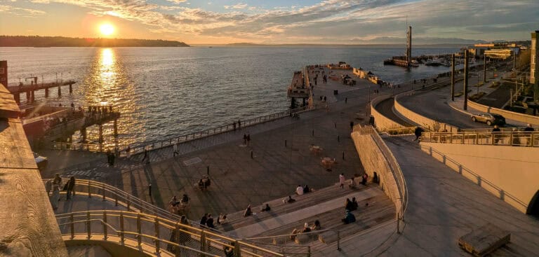 Pier 58 de Seattle: 180 metros de protección costera con grado marino