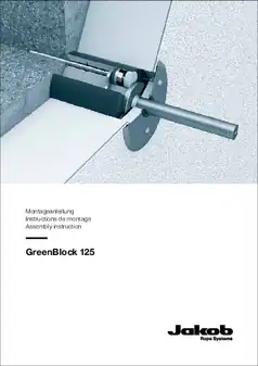 Cortadora de bloques GreenBlock 125 para trabajos de construcción y mampostería.