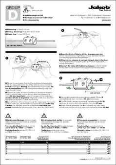 Accesorios para herramientas Jakob, instrucciones de montaje y uso.
